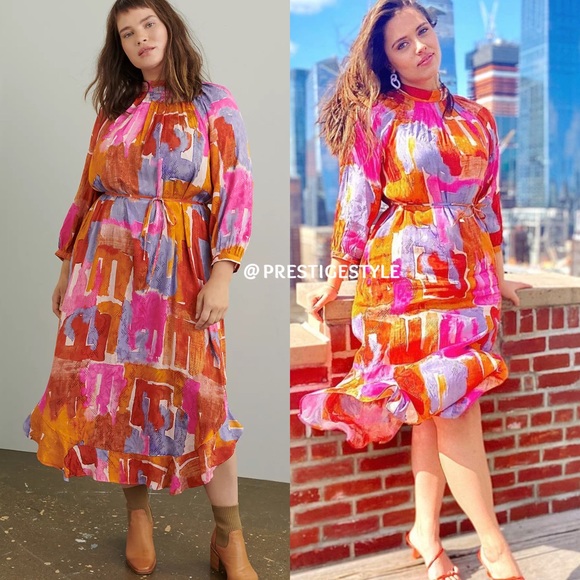 Anthropologie Dresses & Skirts - Anthropologie Jessamine Mock Neck Maxi Dress